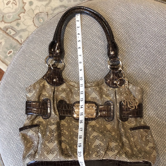 Sienna Ricchi Signature shoulder bag. Brown Purse - Picture 6 of 12